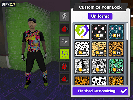 Character Customization Screen